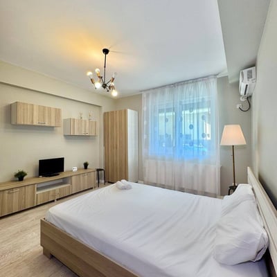 Miete einer gemütlichen 1-Zimmer-Wohnung mit Balkon in Chiajna, nahe Bukarest, Rumänien